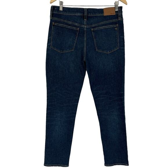 Madewell Jeans Tomboy Straight Leg in Callan Wash‎ Dark Size 28 - Picture 7 of 10